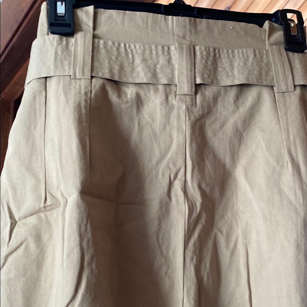 Mes Demoiselles Tan Wide Leg Pants - Picture 6 of 7